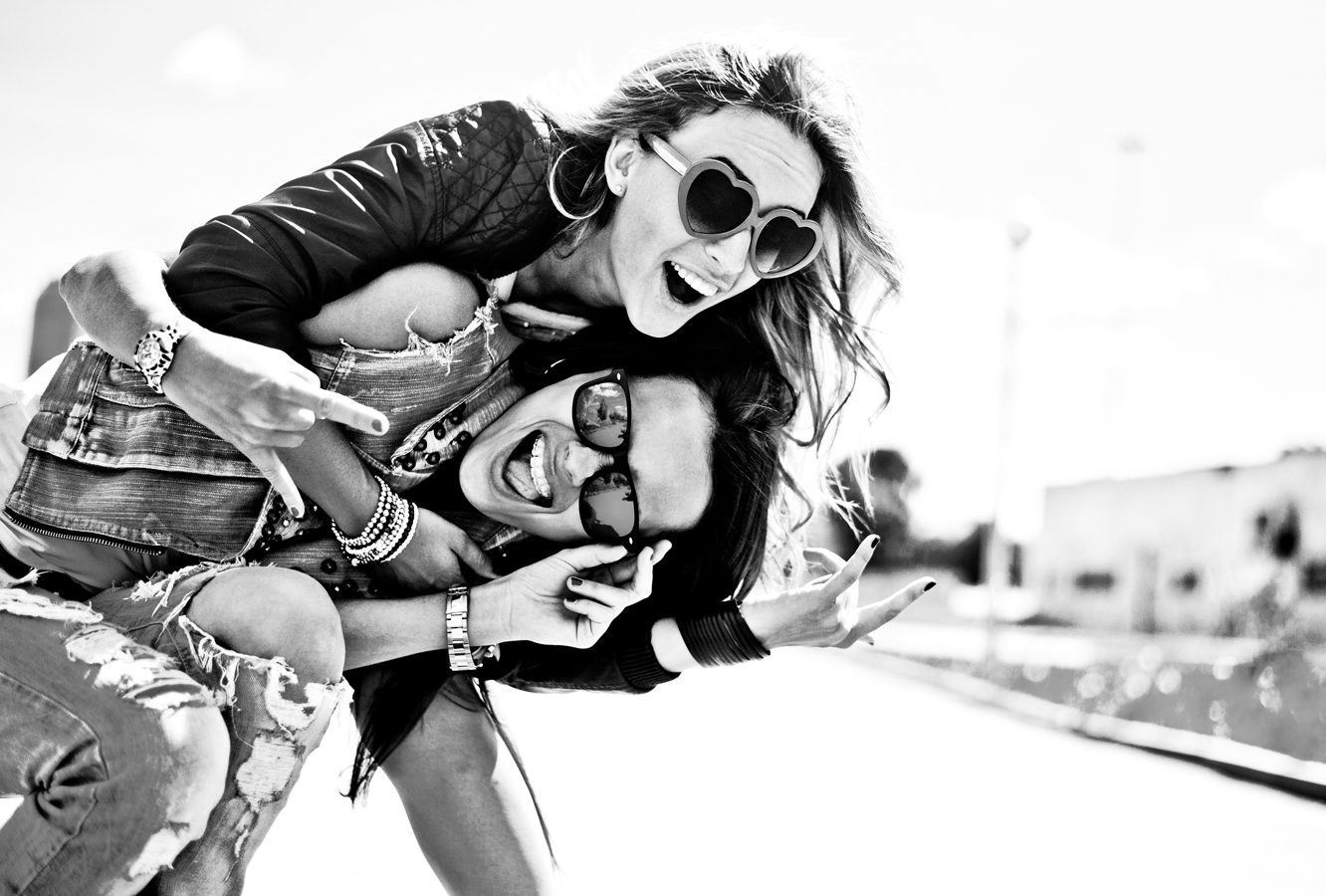 Women Laughing